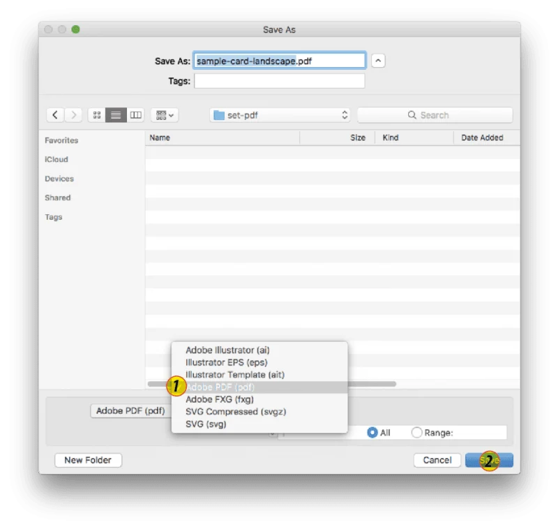 Save as PDF